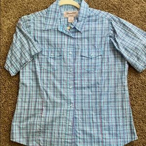 Women’s Western Pearl Snap Short Sleeve Shirt